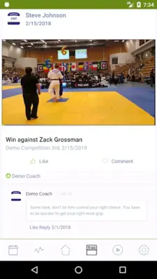 Athlete Analyzer Judo android App screenshot 7